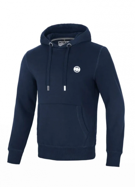 Pit Bull Kapuzenpullover Small Logo Navy